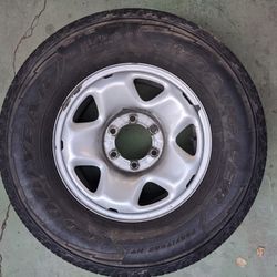 (4) Toyota Tacoma Rims And Tires