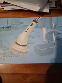 Electric Spin Scrubber. Shower Cleaning Brush, NEW