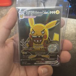 Pikachu Fan art card