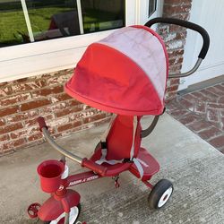 Toddler Radio Flyer Tricycle / Red