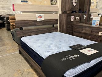 QUEEN BED FOR SALE (AVAILABLE IN KING*) !!NO CREDIT NEEDED !! TAKE IT HOME TODAY!! 🚛 SAME DAY DELIVERY AVAILABLE 🚚 Se Habla Español