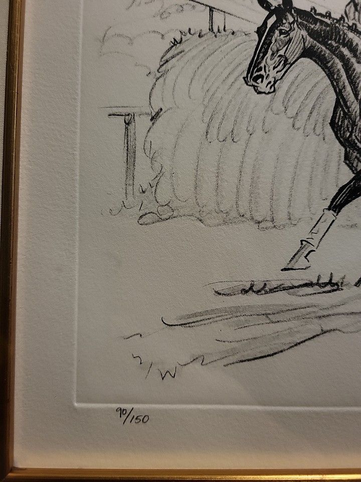 Clearing The Fence" 1944 by Paul Brown x Brooks Brothers