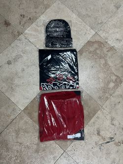 Sp5der Matching Set Red/Black