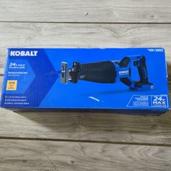 KOBALT 24-volt Variable Speed Brushless Cordless Reciprocating Saw (TOOL ONLY) #2493