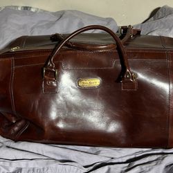 Eliennie Aignes Designer, Leather Travel Bag