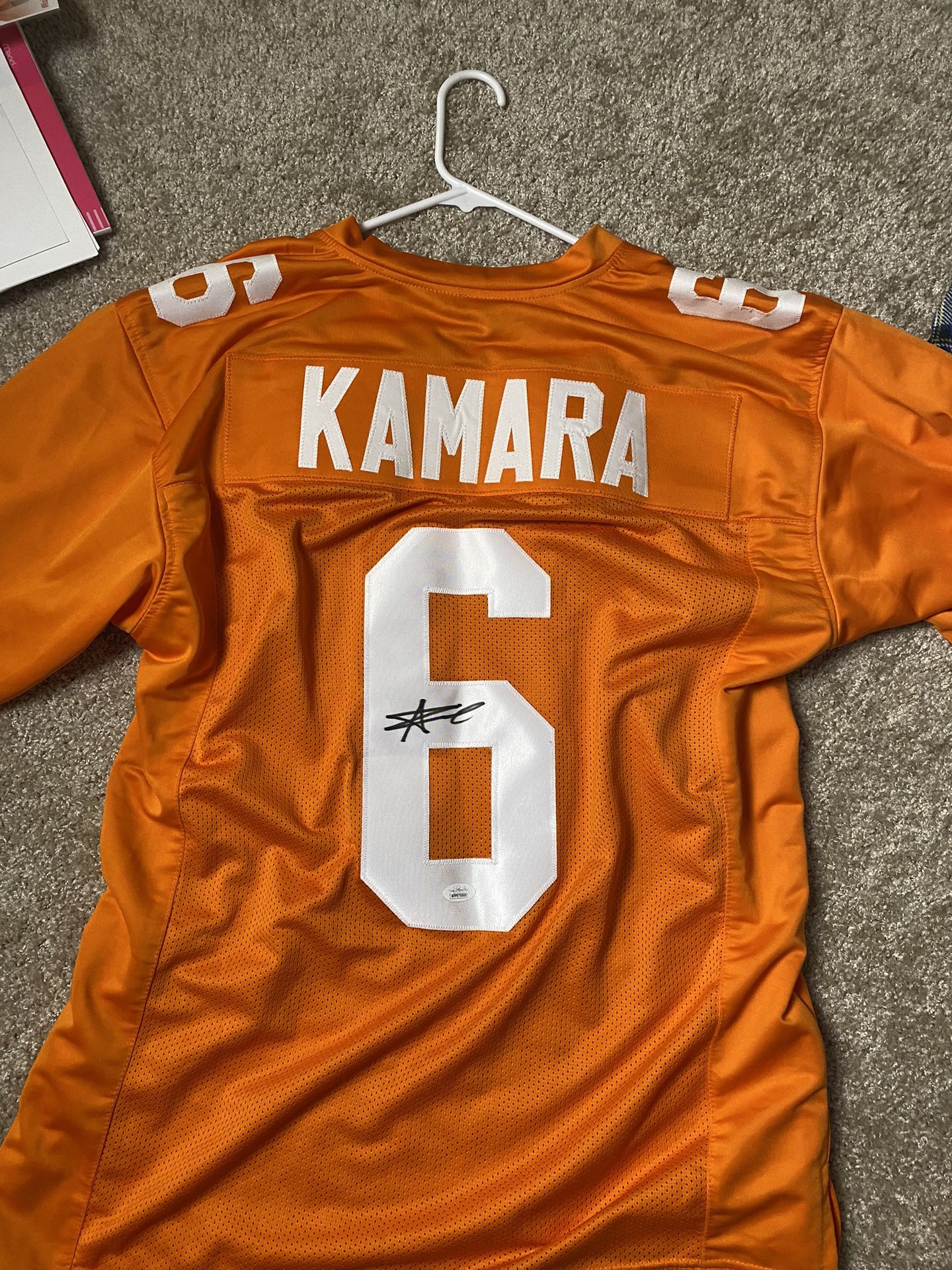 ALVIN KAMARA-signed College Jersey