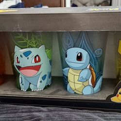 Pokémon Drinking Glasses