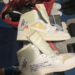 Jordans 1 retro high off-white euro DS. Size 13