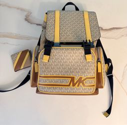 Michael Kors Utility Backpack & Matching Wallet