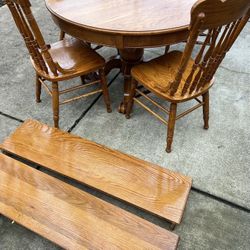 Oak Dining Table