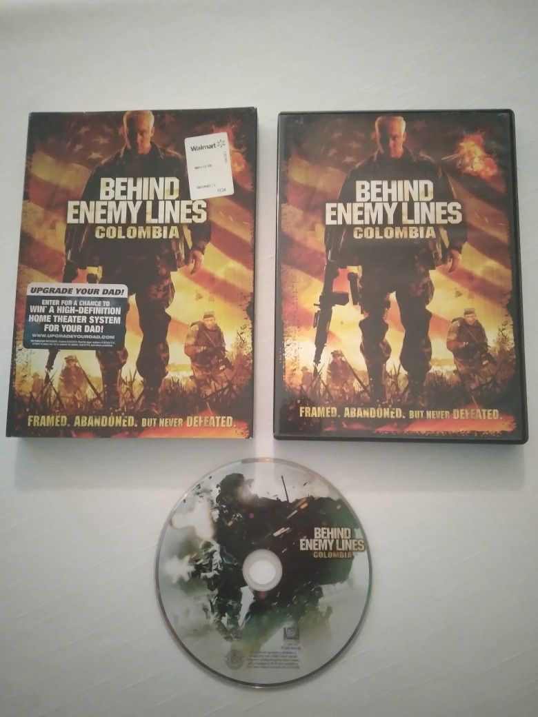 Behind Enemy Lines Colombia DVD(3-DVD minimum)