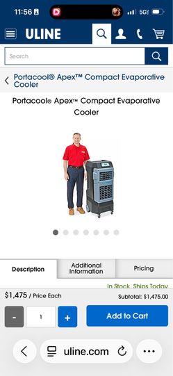 Swamp cooler new