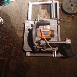 Ridgid Tile Saw Tool