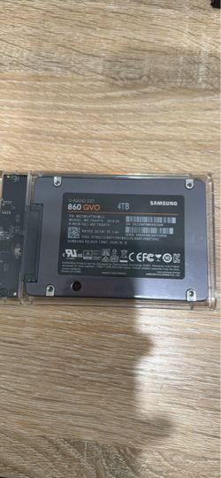 MZ-76Q4T0 Samsung 860 QVO 4TB 2.5" SATA V-NAND Internal Solid State Drive