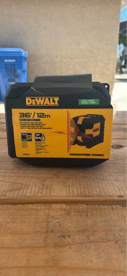 DEWALT 36ft Self-Leveling Cross Line Laser