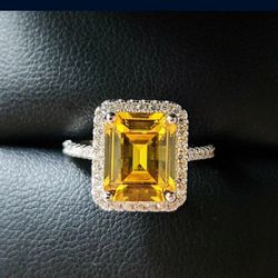 Stunning Sterling Silver 925 Engagement Rings 