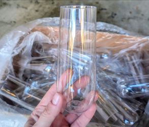 FREE -- Plastic Champagne Flutes