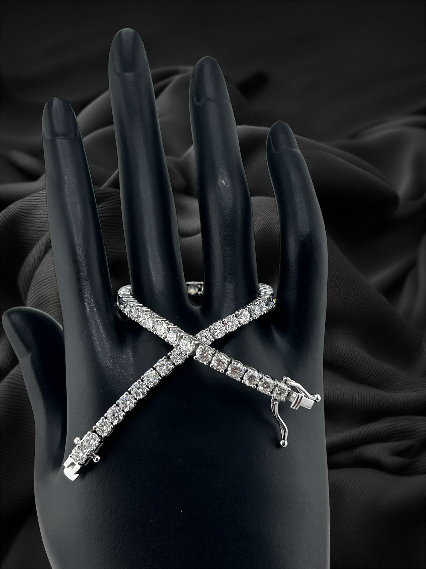 Tennis Bracelet In 14k White Gold