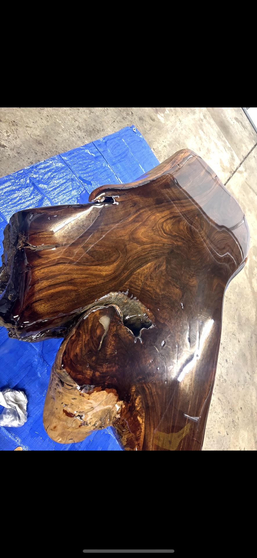 Australian red gum table