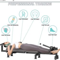 Full Body Traction Table, Back Stretcher Traction Table for Spine Stretching