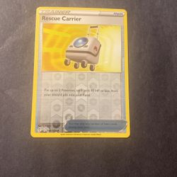 Trainer Rescue Carrier Pokémon Card Foil