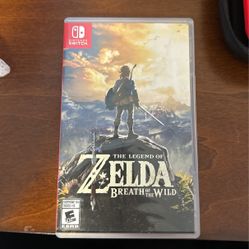 The Legend Of Zelda Breath Of The Wild Box EMPTY