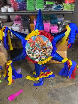 Paw patrol tambor piñata