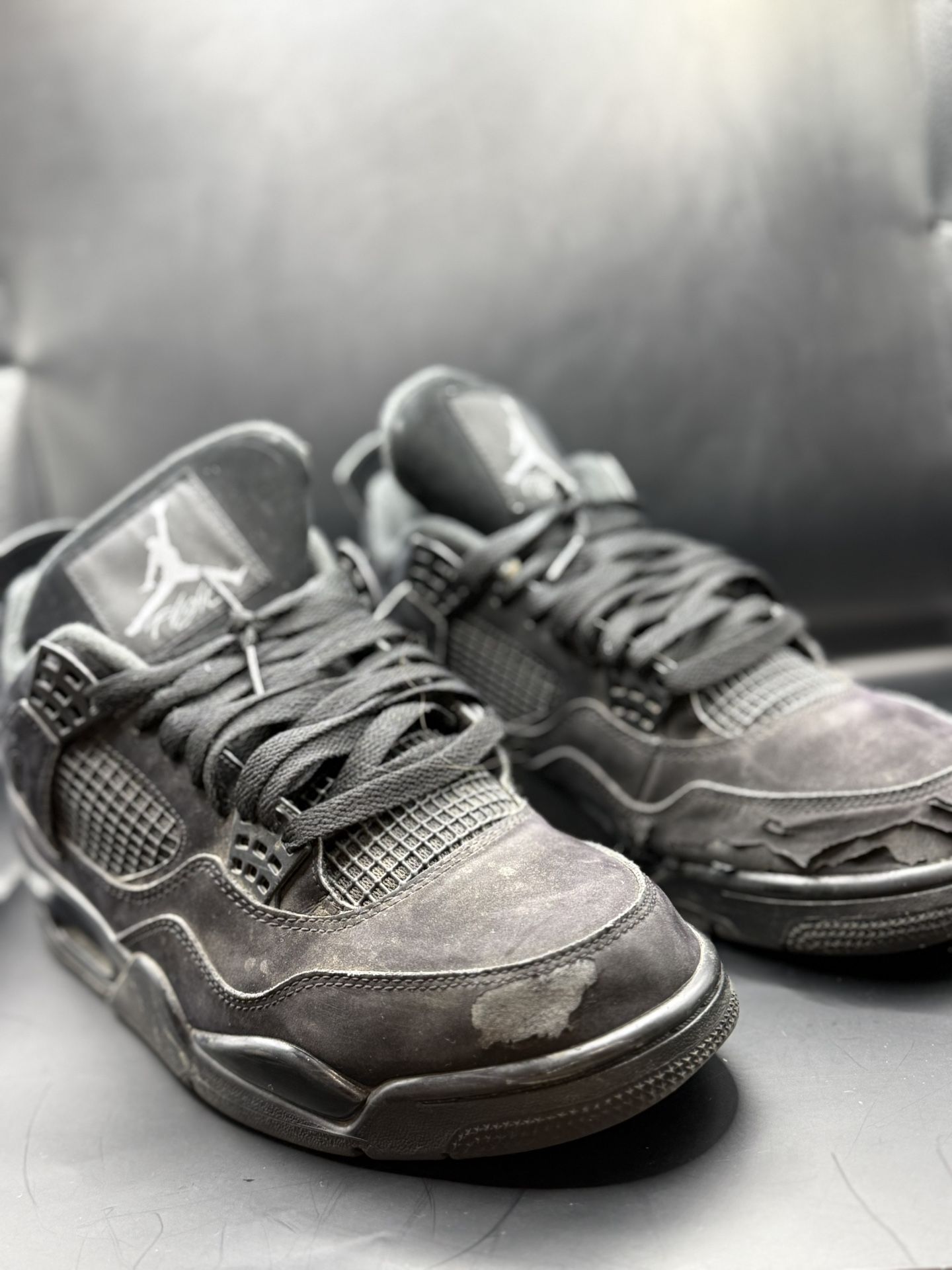 Black Cats Jordan 4s