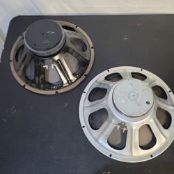 2 - 15" Speakers CTS 4 ohm, Eminence 8 ohm