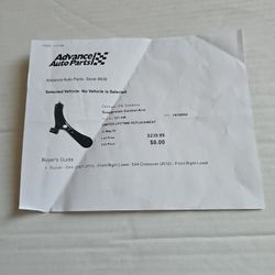 Dorman Control Arm NEW 