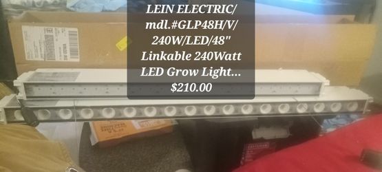 FEIT ELECTRICAL/Mdl.#GLP48H/V/240W/LED INDOOR GROW LIGHT