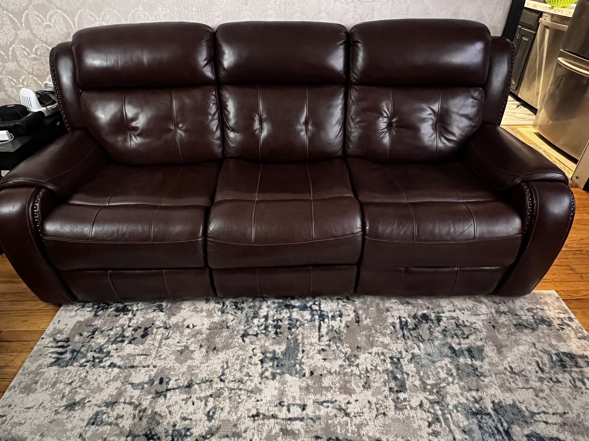 Leather Couch