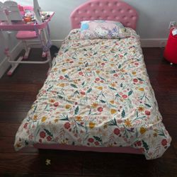 Girls Princess Bed With Helix Kids Mattress (twin)