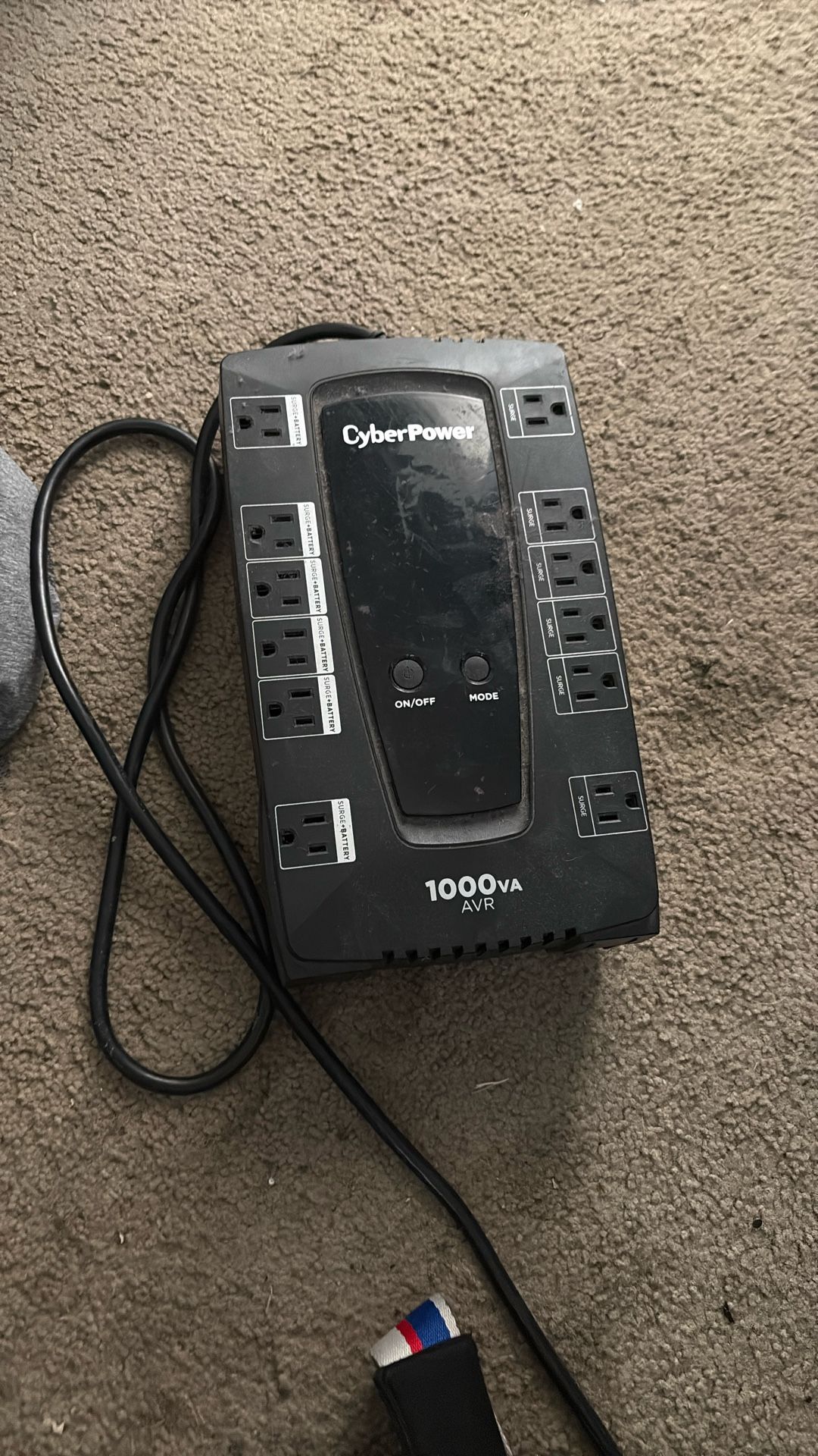Cyber Power 1000 Battery Power System