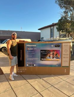 100 Inch Hisense QLED QD6QF 4K HDR Smart 144 Hertz TV Brand New 1 Year Manufacturers Warranty