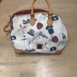 Dooney And Bourke 1975 Limited edition Dodgers SIGNED bag