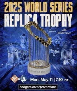 Dodgers World Series Trophy