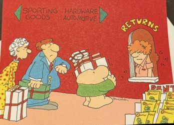 Ziggy Christmas Holiday Christmas Cards, 1980s Vintage,  Set of 12