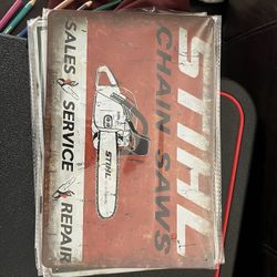 Vintage Style Gas Station Signs 