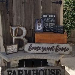 Home Decor (NEW ITEMS. PRICES IN DESCRIPTION. ONLY MESSAGE IF SERIOUS BUYER)