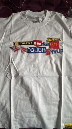 cough syrup T-shirt