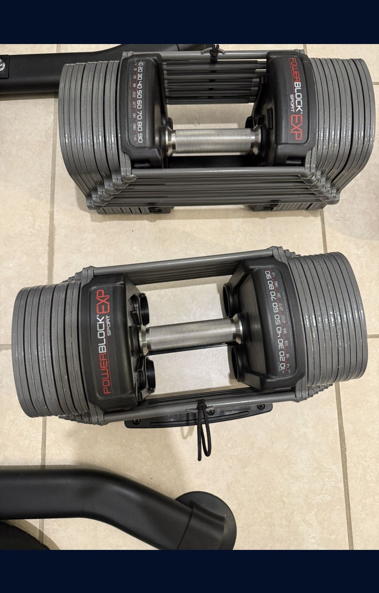 Powerblock Adjustable Dumbbells 70 Lbs