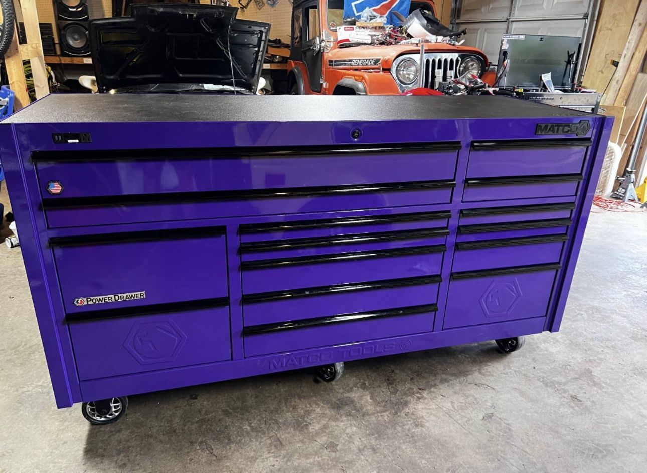 Matco 4 Series Triple Bay Toolbox