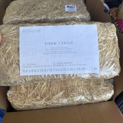 Small Hay Bales Straw