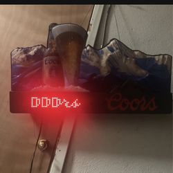 Coorslight Sign Neon Light Up