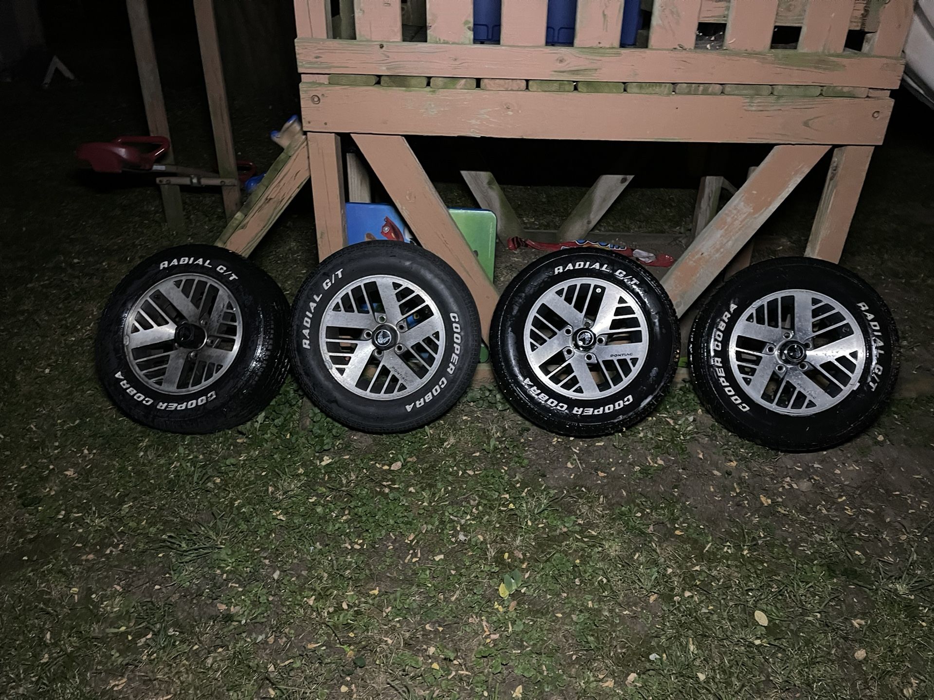 15’ Rims With Tires