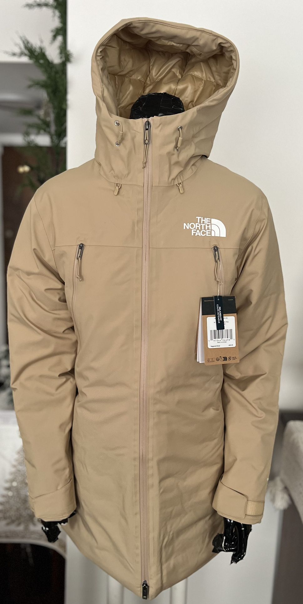 North Face Womens 600 Fill Down Waterproof Parka Size XS