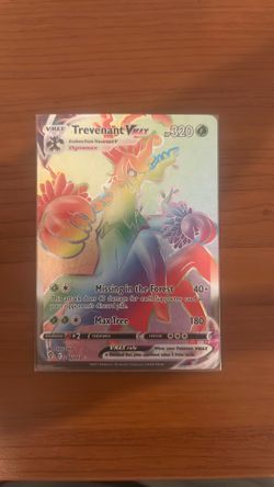 Trevenant Vmax Rainbow 206/203 NM