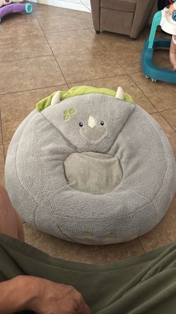 Kids Dinosaur Plush Bean Bag Chair