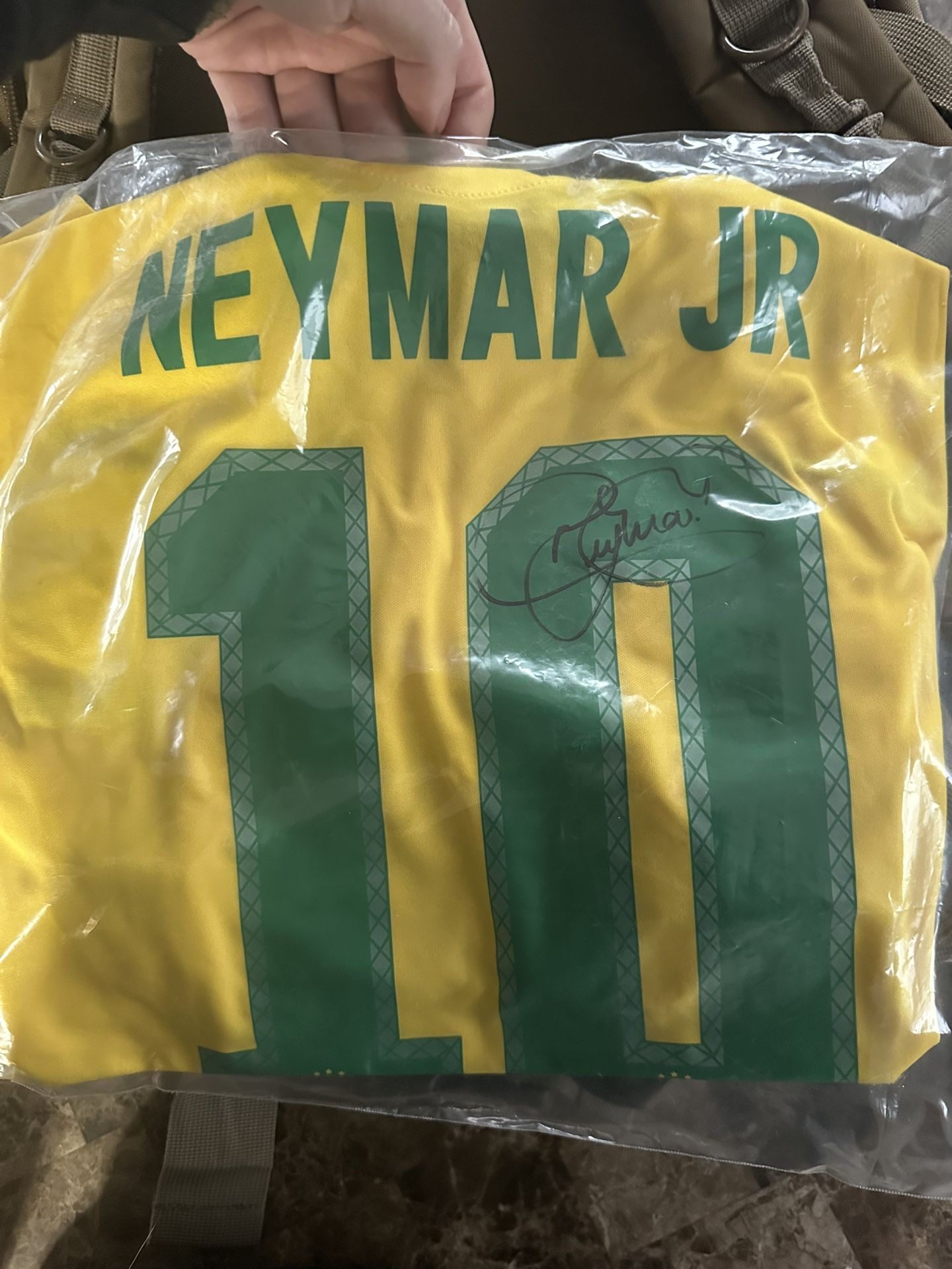 Neymar Jr Signed Jersey W/ COA